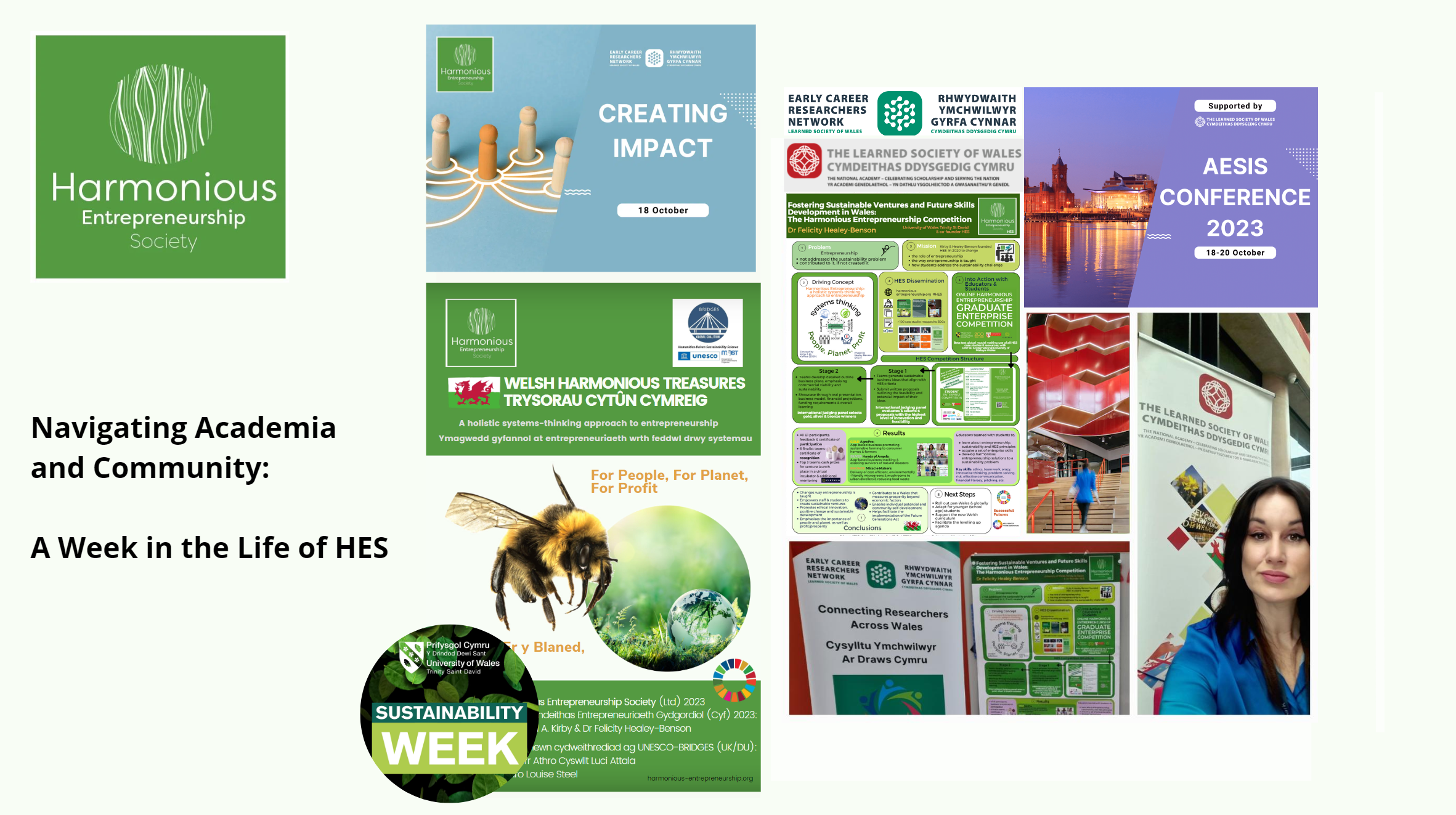 Navigating Academia and Community A Week in the Life of HES HES 2020